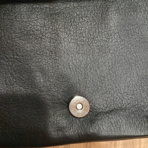 Big Buddha black with white beading envelope clutch - Picture 4 of 12